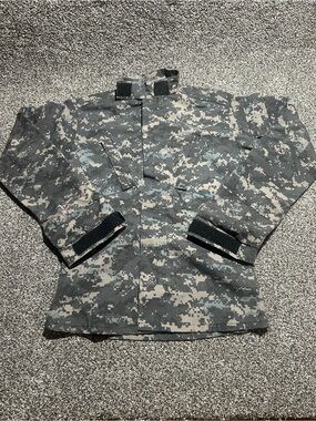 ACU Digital Camouflage Military Uniform Jacket X-Small Regular 2008